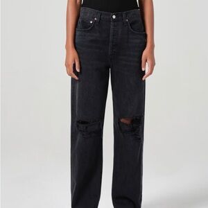 AGOLDE Kelly jean in black